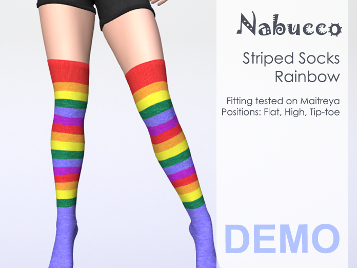 Nabucco Rainbow Socks - DEMO