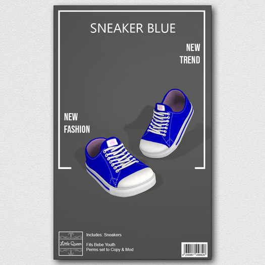 {LQ} - Youth Sneakers Blue