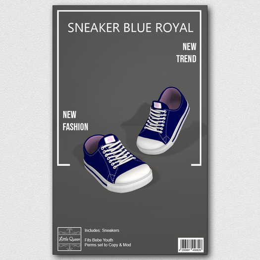 {LQ} - Youth Sneakers Roya Blue