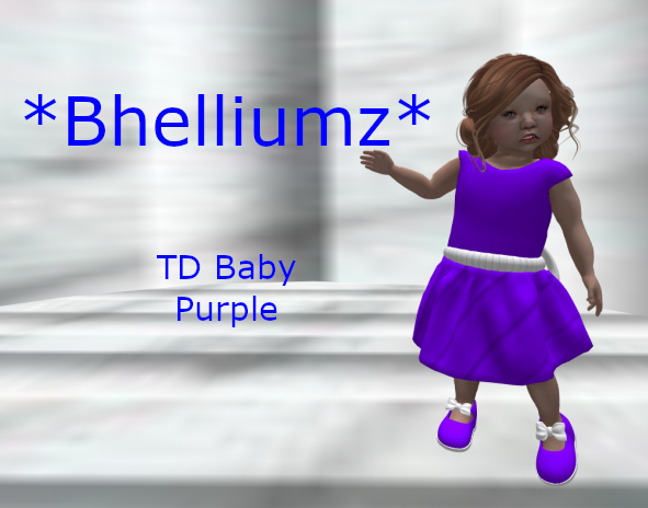 *Bhelliumz* TD Baby Dress Pack - Purple