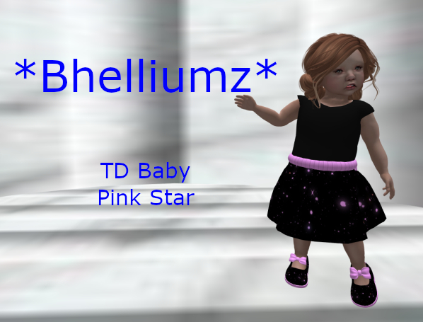 *Bhelliumz* TD Baby Dress Pack - Pink Star