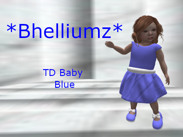 *Bhelliumz* TD Baby Dress Pack -  L.Blue