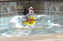 MOoH! Beach kitty Girl ducky RARE