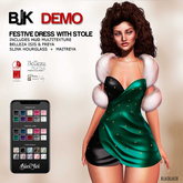 BJK * Festive Dress & Stole [DEMO]