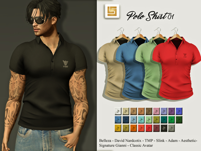 [LS]POLO SHIRT 01