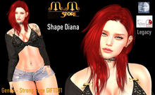SHAPE DIANA  (Genus Strong Face GIFT001) 