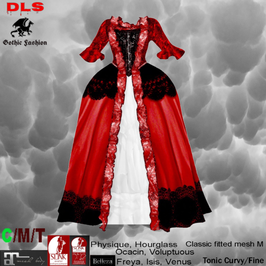 Principessa A red black boxed