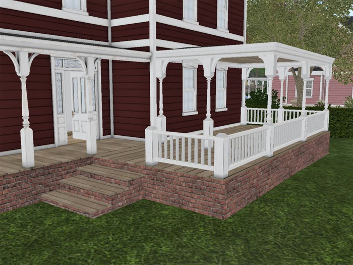 Victorian The Hardy Back Porch