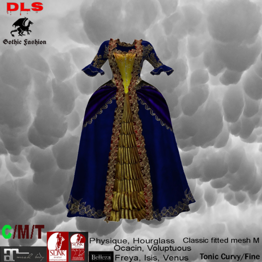 Principessa blue gold edel boxed