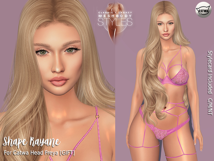 Shape Rayane (Catwa Head Freya GIFT)