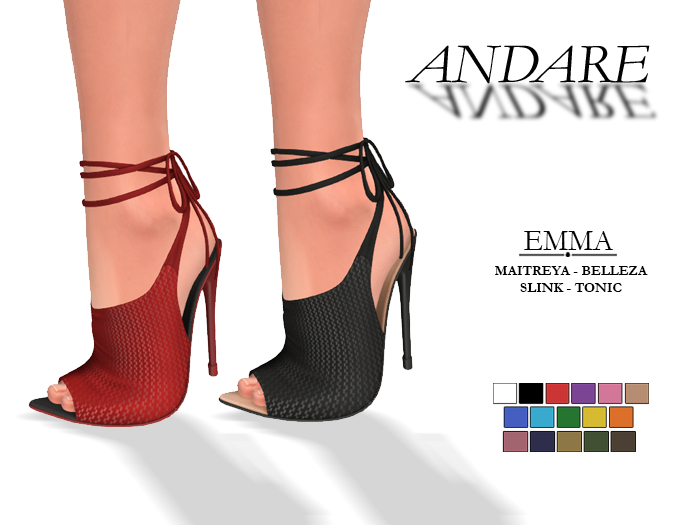 Andare - Emma Heels PACK