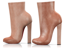Garbaggio // Aline Boots - Nude