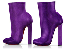 Garbaggio // Aline Boots - Purple