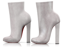 Garbaggio // Aline Boots - White
