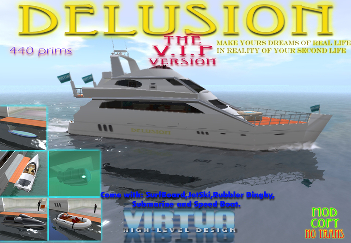 Delusion Yacht  - VIP Version