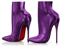 Garbaggio // Clara Boots - Purple