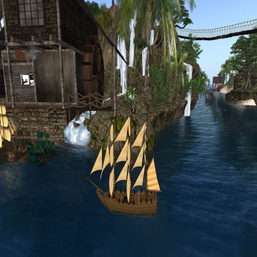 Migizi's Micro Frigate pirate ship