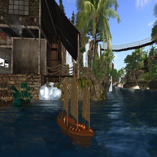 Migizi's Micro Junk pirate ship