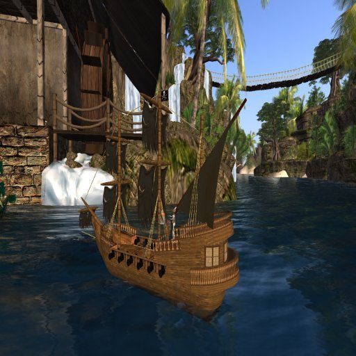 Migizi's Micro spanish galleon Pirate ship