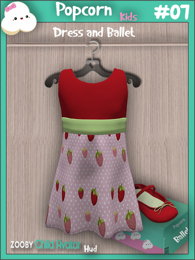 .:M.B:.  Dress + Ballet #07 (Only Zooby child Avatar) 