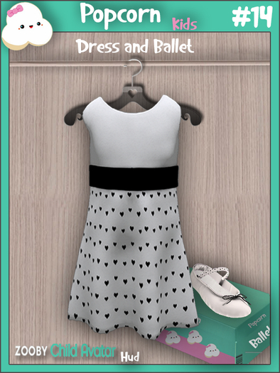 .:M.B:. Dress + Ballet #14 (Only Zooby child Avatar) 