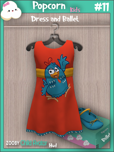 .:M.B:. Dress + Ballet #11 (Only Zooby child Avatar) 