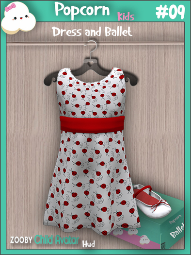.:M.B:.  Dress + Ballet #09 (Only Zooby child Avatar) 