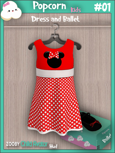 .:MB:. Dress + Ballet #1 (Only Zooby child Avatar)