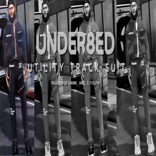UR// Utility Tracksuit - Black 