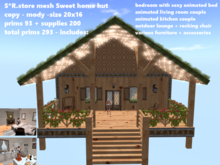S*R.store mesh Sweet home hut