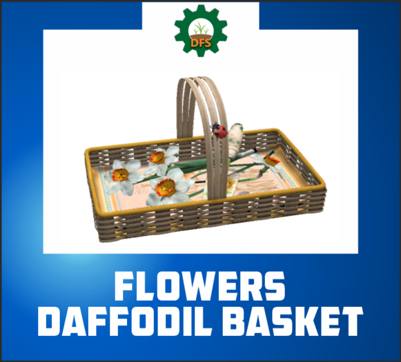 DFS FLOWERS DAFFODIL BASKET (texture)