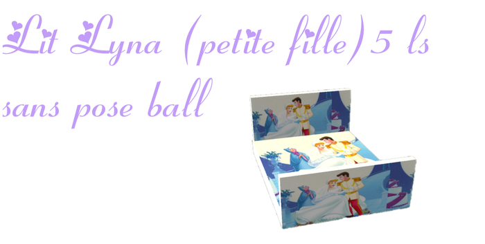 Lit Lyna sans pose ball