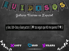 Ruidos@s! Tas seguro ~wearMe~