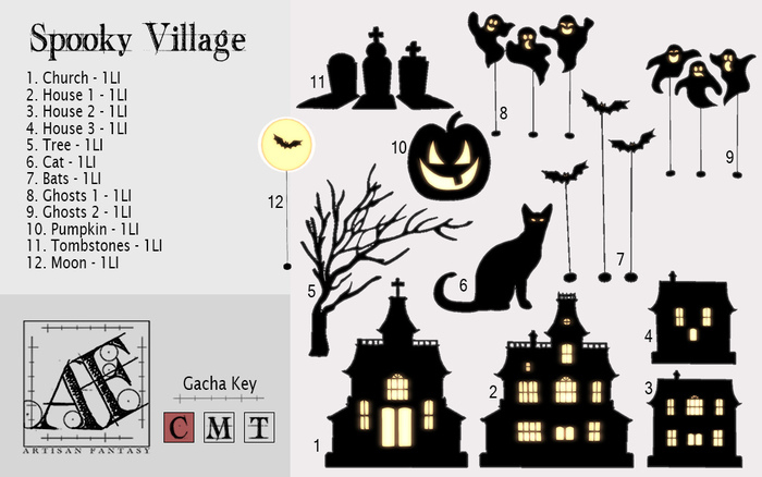*AF* Spooky Village Cat