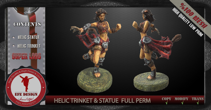 Helic Statue & Helic Trinket Full Permission ADD