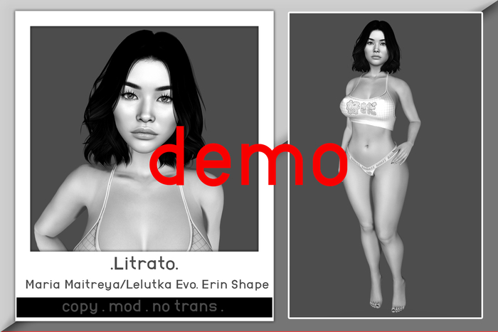 .litrato. Maria Shape Demo