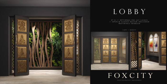 FOXCITY. Photo Booth - Lobby