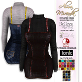 .: AlmaMiranda :. Denim & Sweater Dress