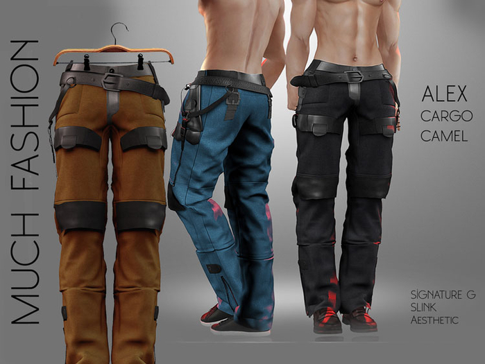 .::MUCH FASHION::.ALEX CARGO  CAMEL