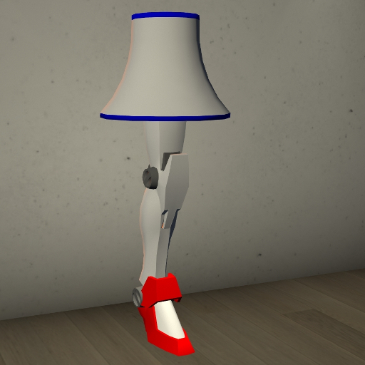 Gundam Leg Lamp