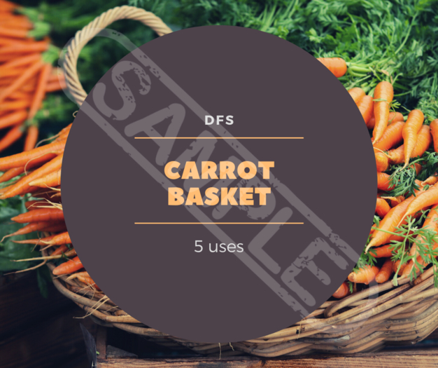 TEXTURE DFS Carrot Basket