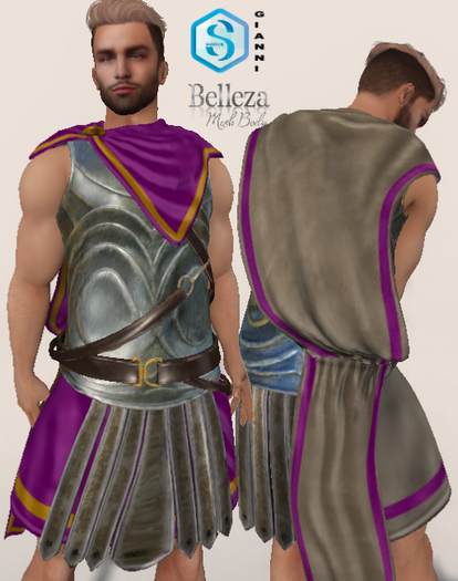 VIATA Marcellus Armor Set Purple