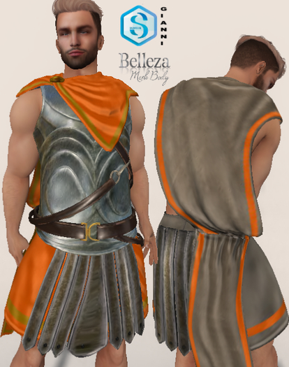 XK Marcellus Armor Set Orange