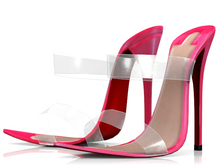 Garbaggio // Leah Sandals - Fuchsia