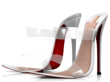 Garbaggio // Leah Sandals - White