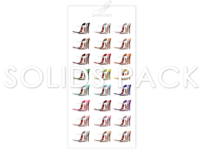 Garbaggio // Leah Sandals - Solids Pack