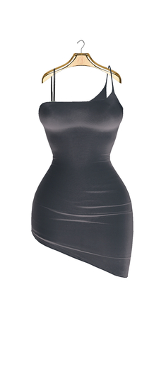SD . Kalie Dress Velvet -Gray