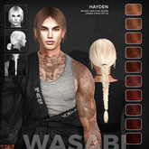 Wasabi // Hayden Mesh Hair - Reds