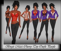Birgit Mai's Cherry Top Outfit Purple (BOXED)