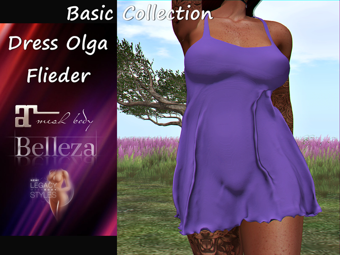 {RP} Dress Olga Basic Colllection Flieder